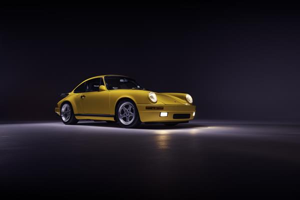 Another view of the 1989 RUF CTR Yellowbird set to headline Broad Arrow's Porsche Air|Water Auction