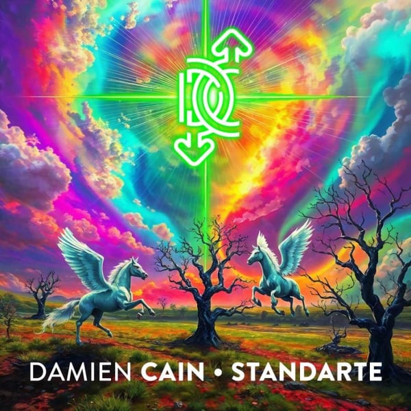 Cover Artwork Damien Cain STANDARTE (Album) ( (C) 2025 by Audio-To-Go Publishing Ltd.)