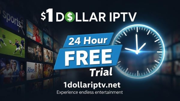 1 Dollar IPTV Launches New 24-Hour IPTV Free Trial
