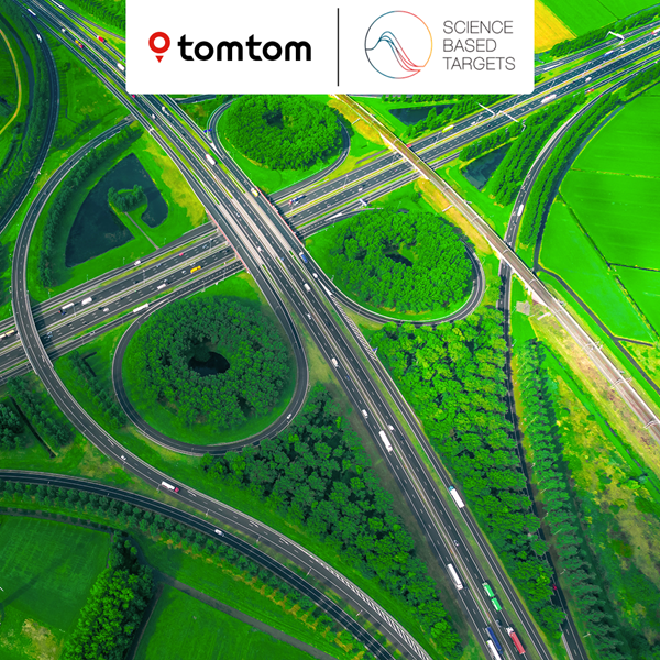TomTom’s net-zero emissions reduction targets validated by the Science Based Targets initiative (SBTi)
