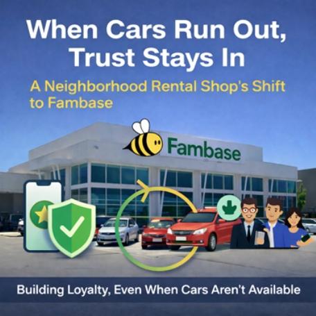 When Cars Run Out, Trust Stays In: A Neighborhood Rental Shop's