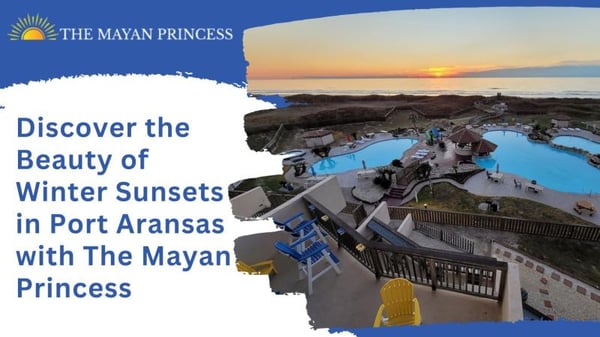 Discover the Beauty of Winter Sunsets in Port Aransas with The Mayan Princess