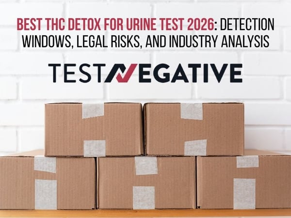 Best THC Detox for Urine Test 2026 Detection Windows, Legal Risks, and Industry Analysis