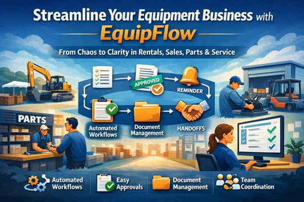 EquipFlow: Revolutionizing Workflow for Equipment Supply Businesses