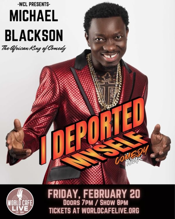 Wild N' Out & Next Friday Star Michael Blackson Returns to Philly