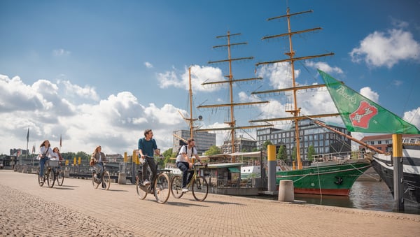 Bremen steps on the pedals: the Hanseatic city for bike lovers