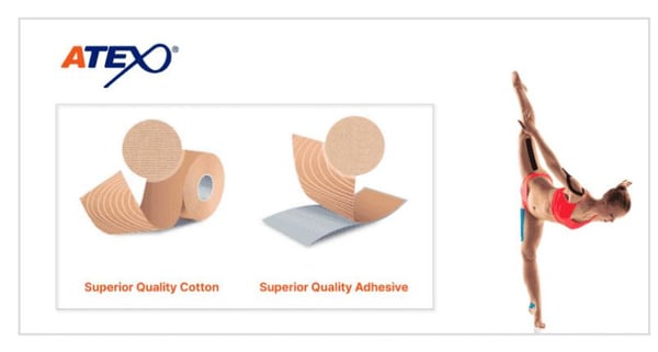 Breathable and Skin Friendly Kinetic Tape Korea | ATEX