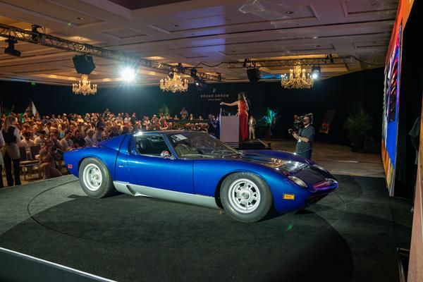 A Record-Setting Saturday as Broad Arrow Closes $107M+ $Amelia Concours Auction with $6,605,000 Lamborghini Miura SV