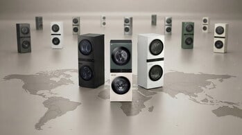 LG WashTower™ is now available in 77 countries, with cumulative sales exceeding 1.6 million units in North America, 160,000 units in Latin America and 130,000 units in Asia.