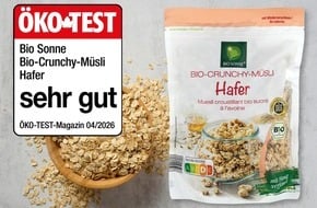 NORMA: Ausgezeichnet in den Tag starten: NORMA erhält "sehr gut"-Bewertung im ÖKO-TEST für das Knuspermüsli von BIO SONNE / Top-Testergebnis in der Aprilausgabe für Lebensmittel-Discounter