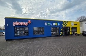 HUK-COBURG: Neues Design: pitstop-Filialen erhalten zusätzlich HUK-Logo