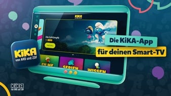 KiKA - Der Kinderkanal ARD/ZDF: KiKA launcht neues Smart-TV-Angebot für Kinder / Pionier-Projekt im Streaming-Netzwerk von ARD und ZDF stärkt das Kindermedienangebot