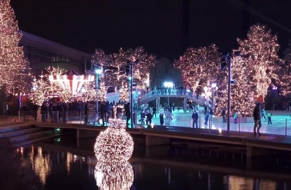 Licht trifft Klang: Winterbeleuchtung in der Autostadt erstmals als spektakuläre Licht- und Soundshow inszeniert