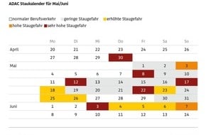 ADAC: ADAC Stauprognose: 8. Bis 10. Mai / Leicht ansteigender Verkehr / Brenner sorgt in den kommenden Wochen für Probleme