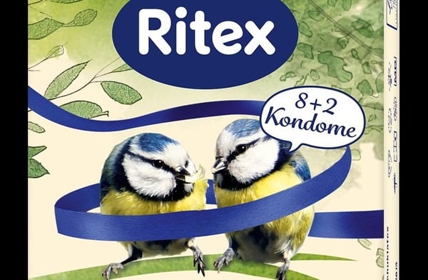 Ritex GmbH: Gut zu Vögeln: Kondomhersteller Ritex engagiert sich mit neuer Aktionspackung für den NABU-Vogelschutz